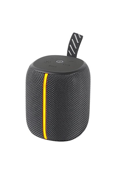 TehnoTek Boxă portabilă K10 — Mini subwoofer wireless, 10W, Bluetooth 5.3, 1200mAh, LED RGB, FM/