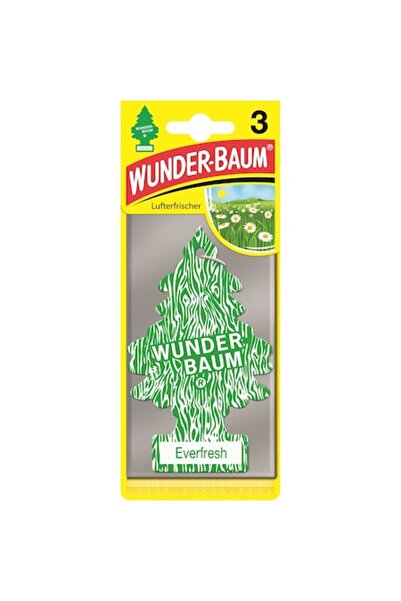 Wunder-Baum Set de 3 odorizante auto Everfresh