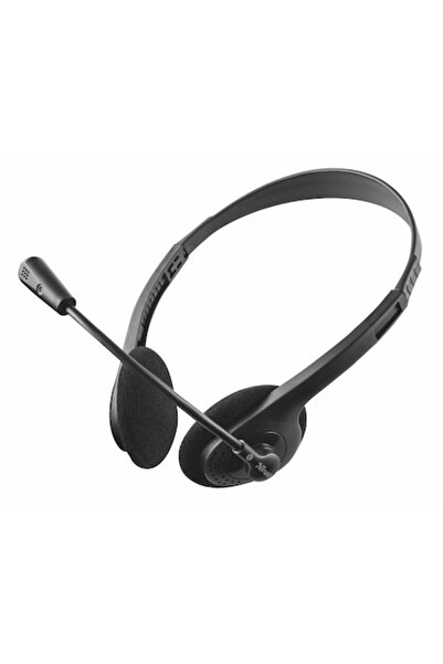 Trust Căști Primo Chat cu microfon, negre