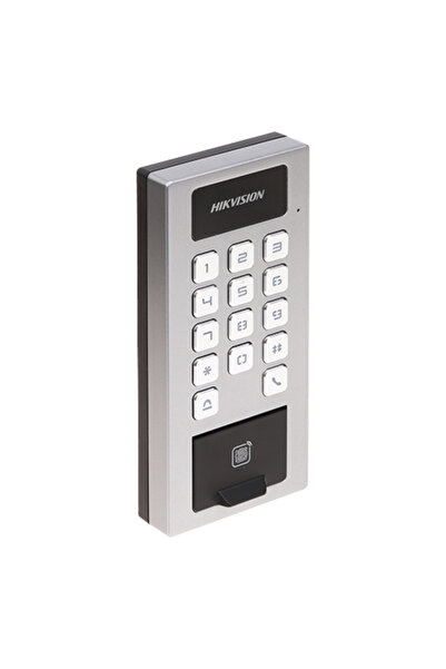 Hikvision Access control terminal and intercom with keypad, card reader, fingerprint, BT, Wi‑Fi -