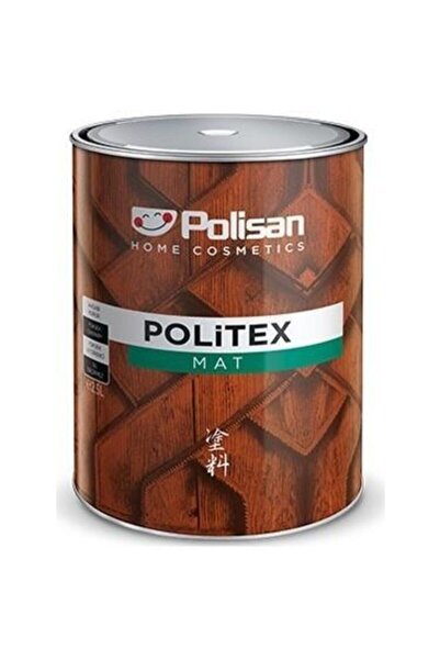 Polisan Politex Lüx Vernik Ahşap Koruyucu Mat Renksiz 2,5lt