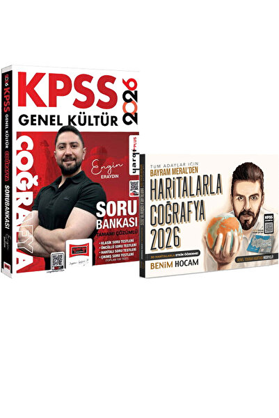 Benim Hocam Yayınları 2026 KPSS Coğrafya Soru Bankası Engin Eraydın - 2026 Tü...