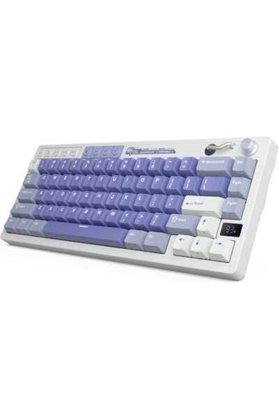 ROYAL KLUDGE Tastatură M65 RGB, 60%, înlocuire la cald, comutatoare Creamy, SUA