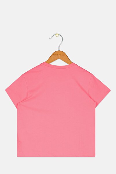 Champion Kids Girl Short Sleeve Outdoor T-Shirt, Pink