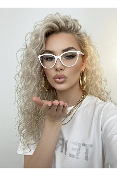 Goldmine Unisex Tarry Blue Light Protection Screen Glasses White