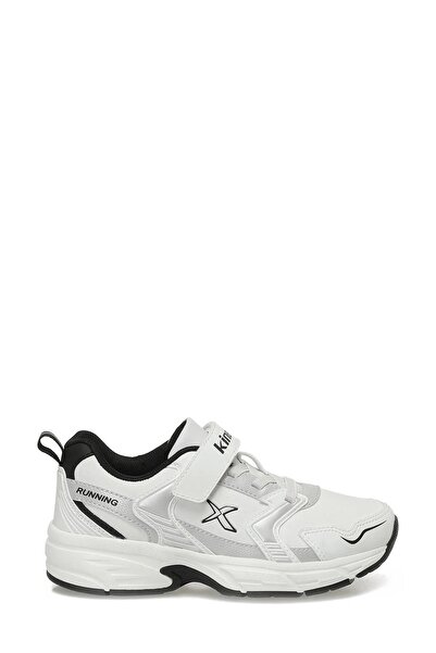 Kinetix 102014868 Spera Pu J White-Silver Boys' Sports Shoes