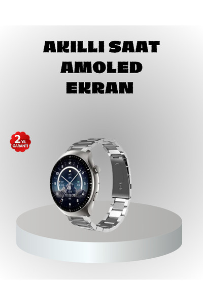 Nfc Destekli Akıllı Saat – Kablosuz Şarj & Sesli Arama Özelliği