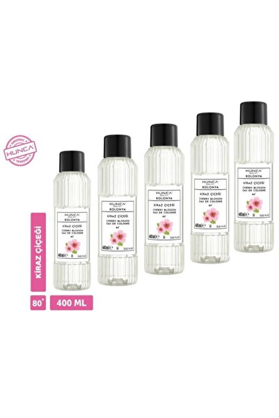 Hunca Care Kiraz Çiçeği Kolonyası %80 Alkol – Ferahlatıcı ve Zarif Çiçek Koku...