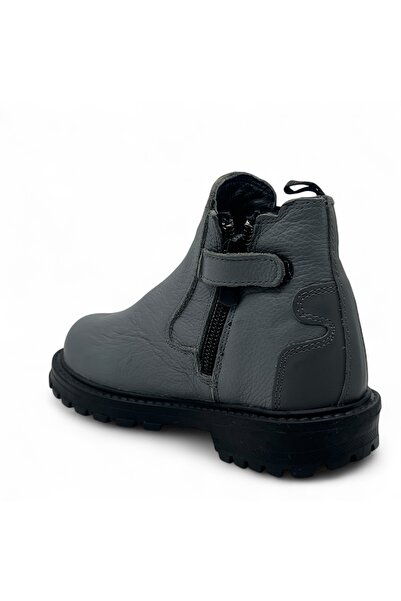 Guppy Kids Genuine Leather and Orthopedic Sole Unisex Chelsea Boots