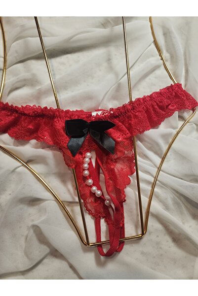 G&H UNDERWEAR Прашки с перлени нишки