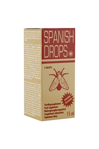 cobeco Spanish Fly Gold aphrodisiac drops — increase libido and mild arousal, 15 ml