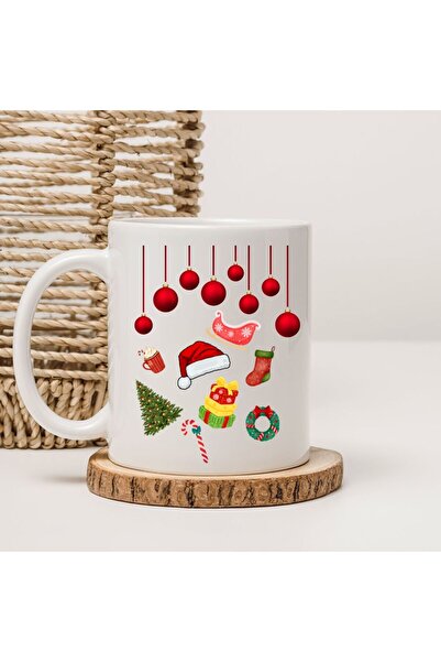 kubdekor كوب هدية عيد الميلاد مطبوع مع شخصية نويل