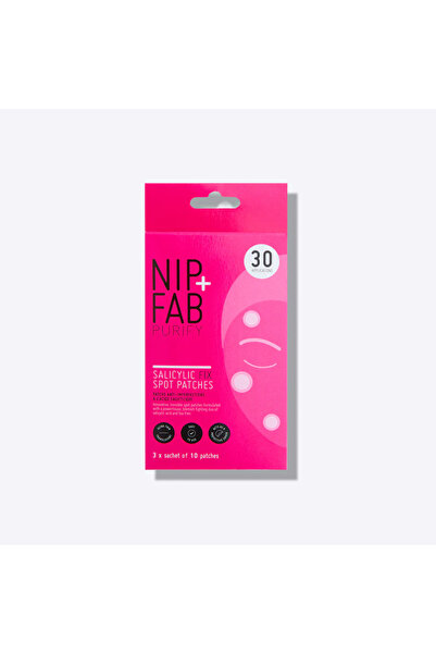 NIP+FAB Plasturi Salicilic Fix pentru Coșuri, NIP+FAB, 30 buc.