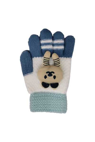 Aware Time Kitti 3-6 Years Old Boys' Knitted Gloves