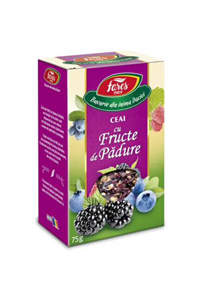 Fares Ceai aromat cu fructe de pădure, 75 g,