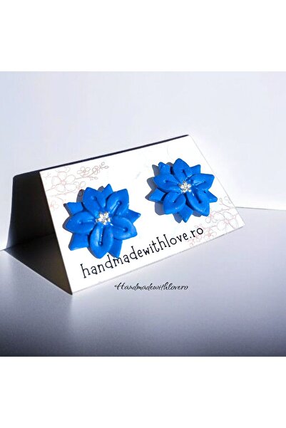 Loris Cercei - Poinsettia - Albastru regal