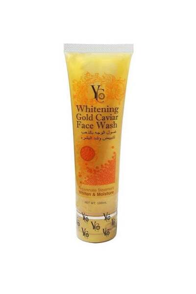 YC غسول الوجه بالكافيار الذهبي لتبييض البشرة 100 مل