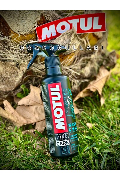 Motul MC CARE E1 WASH & WAX KURU TEMİZLEME 400 ML