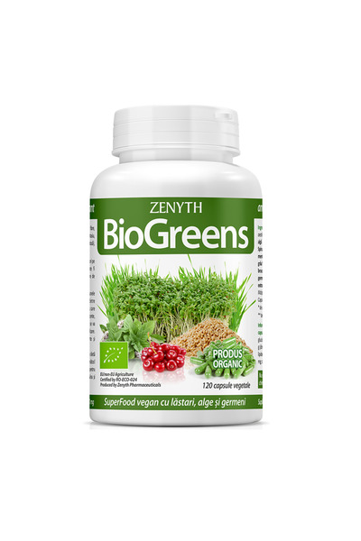 ZENYTH BioGreens, 120 capsules