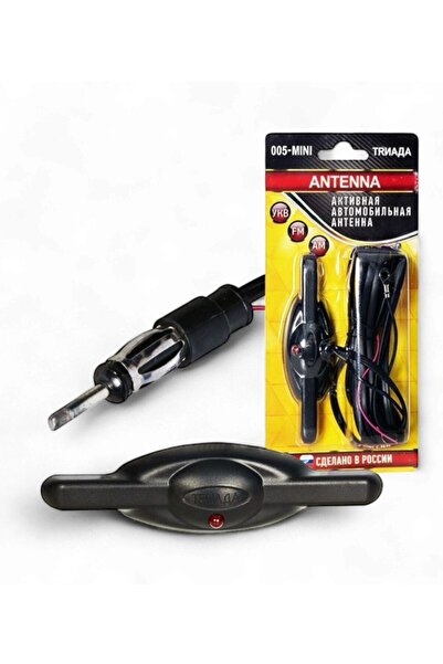 Axe Tools Universal Elektronik Cam Oto Anteni – FM/AM Radyo Sinyal Güçlendiri...