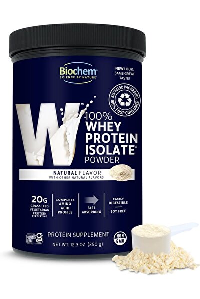 BIO-CHEM بيوكيم باي كانتري لايف - مسحوق بروتين مصل اللبن المعزول، طبيعي (١٢٫٣...