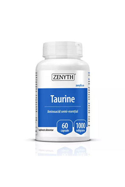 ZENYTH Taurine, 1000 mg, 60 capsules