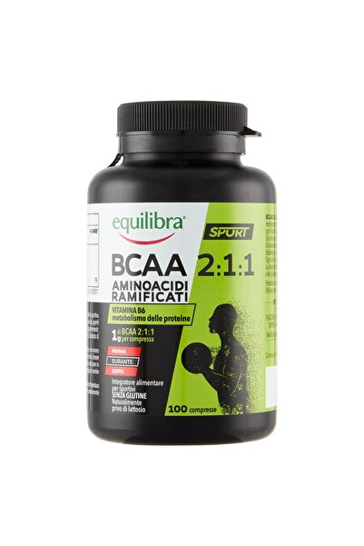 Equilibra BCAA, Aminoacizi cu Lanț Ramificat și Vitamina B6, pentru oboseală,...