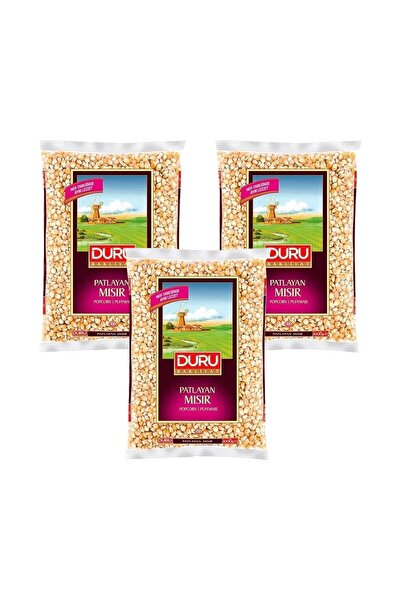 Duru Patlayan Mısır 1000 gr x 3 Adet