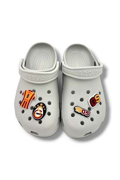 Crocs Terlik Süsü ve Aksesuarı – Jibbitz 3D Sarı Kırmızı M.İcar 9 No Forma Si...