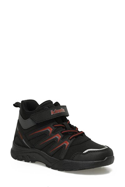 Kinetix Balvın Hi F Black-Dark Gray-Red Boys' Outdoor Boots