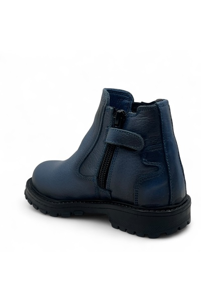 Guppy Kids Hakiki Deri ve Ortopedik Taban Unisex Chelsea Bot