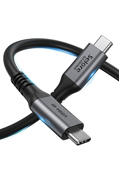 Other كابل USB-C USB4 من Selore & S-Global بطول 6 أقدام (1.8 متر) بسرعة 40 جي...