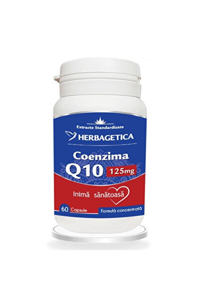 herbagetica Coenzima Q10, 125 mg, 60 capsule