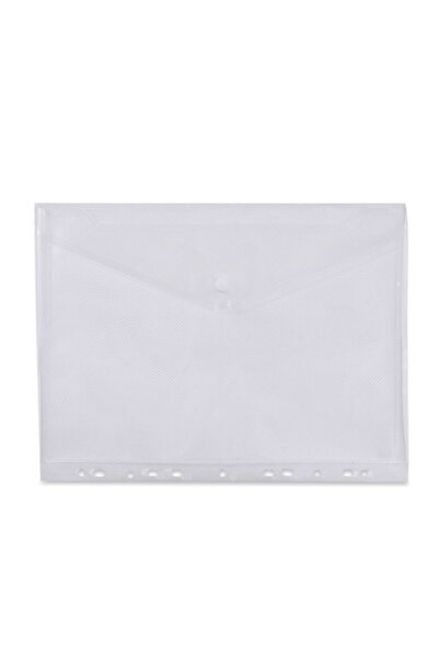 SHOPIENS A4 Transparent Folder with Fastener, Perforated - MYONNA IT & E-COMMERCE