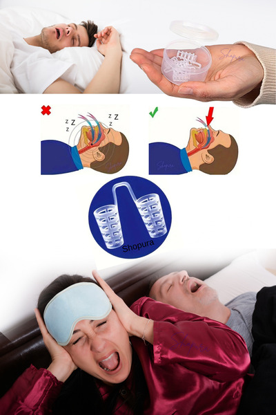 Shopura 1 Adet Horlama Önleyici Burun Filesi Burun Içi Aparat