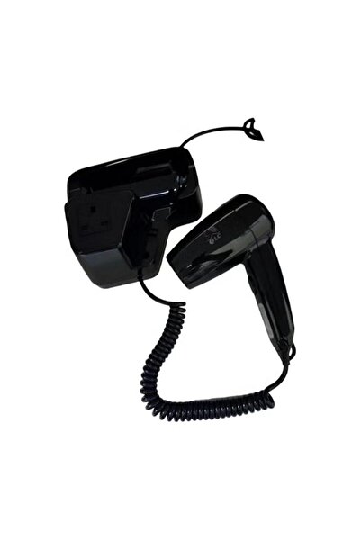 DLC 1200W hair dryer with a triple power outlet. Wall-mountable and easy to use.