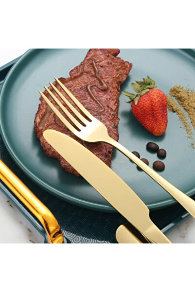 OEM 24-piece stainless steel cutlery set, spoon, fork, knife, teaspoon, elegant gift box