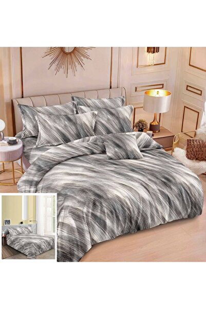 Pucioasa Bed linen without elastic 6 pieces Snow SF139