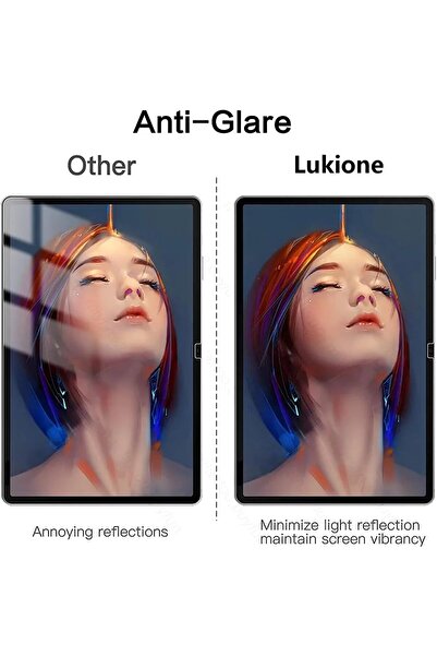 Other Lukoni Paper-like PET Screen Protector for Samsung Galaxy Tab S9 Plus / S9+ 12.4 inch (Matte, Scratc