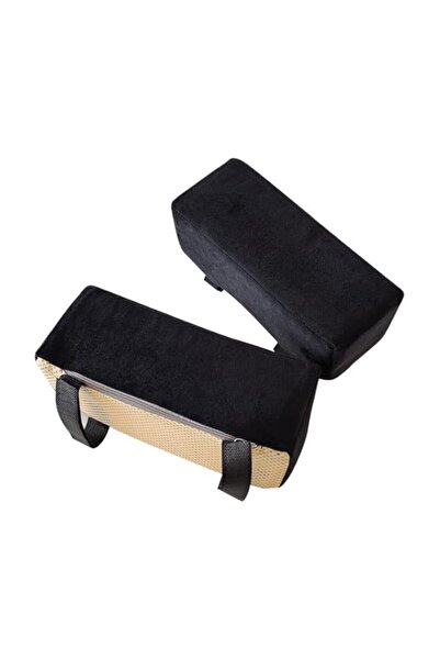 Generic وسائد مسند ذراع كرسي بوكيلا بسمك إضافي 5 سم، وسادة كوع لتخفيف الضغط على كرسي مكتب ألعاب