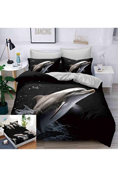 Pucioasa 3D elastic bed linen - 4 pieces Nova XD003