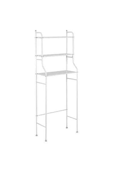 Generic SHOWAY 3-Layer Over Washing Machine Storage Rack Utility Metal Bathroom Shelf Space Saver Organizat