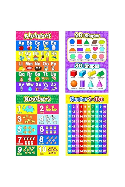 Generic ملصق BPAEducational لمرحلة ما قبل المدرسة للأطفال الصغار والصغار مع نقطة غراء للأطفال في مرحلة الحضانة والتعليم المنزلي