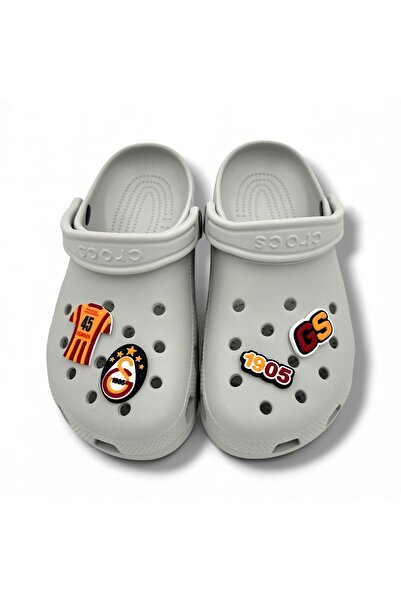 Crocs Terlik Süsü ve Aksesuarı – Jibbitz 3D Sarı Kırmızı Oshimen 45 No Forma Syh 5 Yıldızlı Set Aksesuar