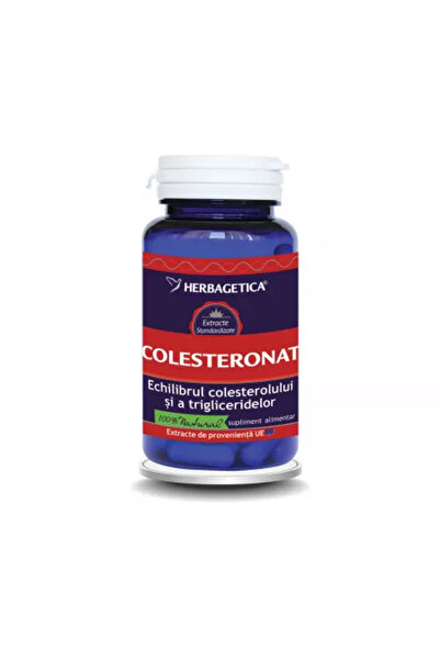 herbagetica Colesterolat, 60 capsule,