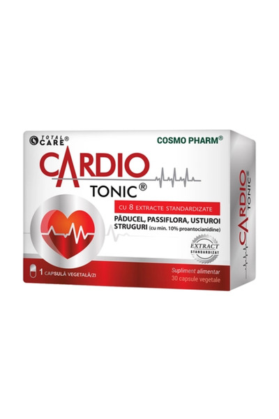 Cosmopharm Cardio Tonic, 30 vegetable capsules,