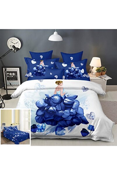 Pucioasa 3D bed linen without elastic 6 pieces Sharky SD027