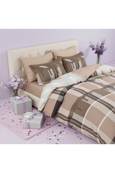 Pucioasa 6-piece elastic bed linen Golf SX105