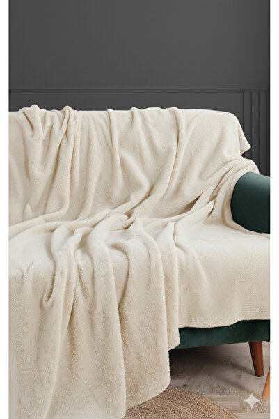 OSIO Bella Wellsoft Tv Blanket 130X170 cm Cream