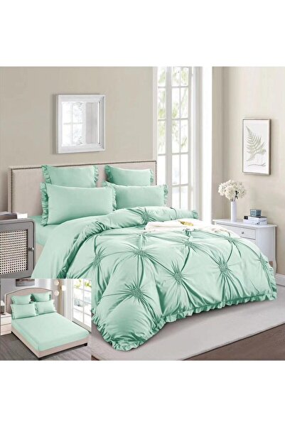 Pucioasa Finet bed linen with hearts 6 pieces Ruben FL002